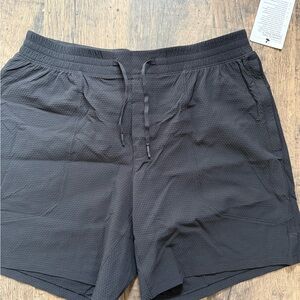Lululemon Athletica Black Waffle Knit Shorts
